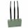 3 Antenna Cell Phone Jammer (GSM CDMA DCS PHS 3G) with Remote Control 20M