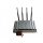 Adjustable 4 Antenna Cell Phone Signal Jammer with Remote Control 40M