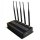 High Power 5 Antenna Desktop GPS & Cell Phone Signal Jammer 40M