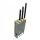 Portable 3 Antenna Cellular Phone Signal Jammer 10M