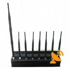 8 Antenna All in one for all 3G 4G Cell Phone,GPS,WIFI,Lojack Signal Blocker Jammer System 60M